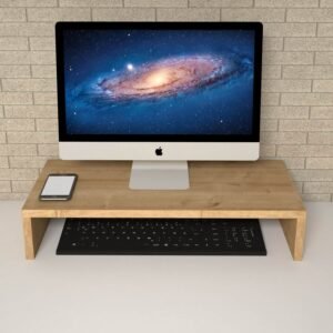 Mary Sapphire Oak Monitor Riser