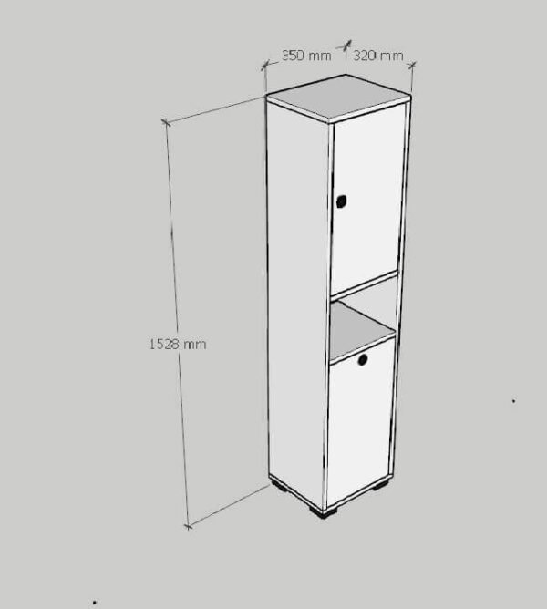 Dijon Multipurpose Cabinet with Basket - Image 6